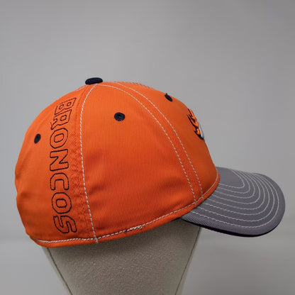 Reebok Denver Broncos NFL Cap Orange Gray One Size Embroidered Logo Stretch Fit