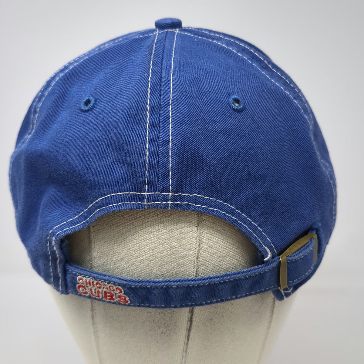 Twins Enterprise Chicago Cubs MLB Baseball Cap Blue One Size Strapback Stitch