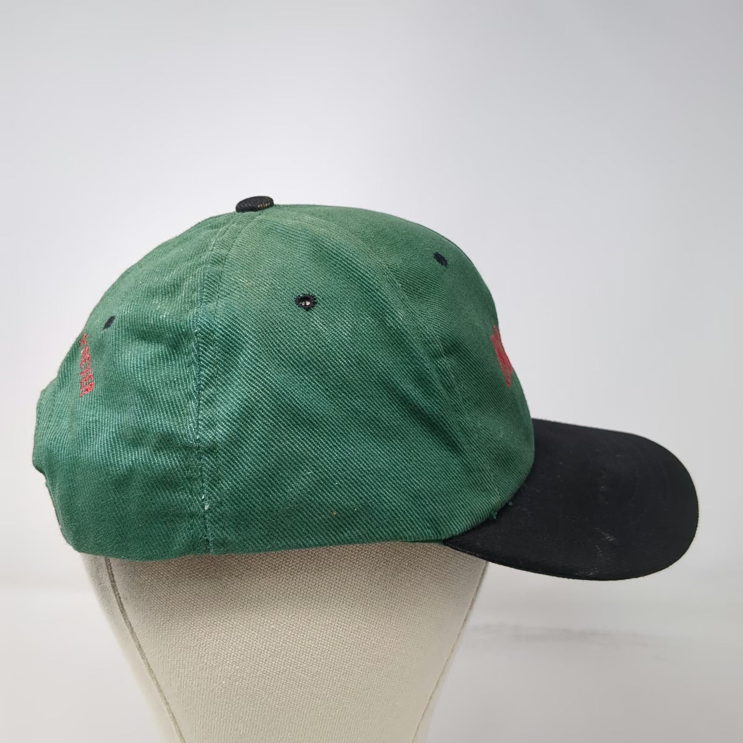 Marines Green Snapback Hat Vintage USA Made The Chance Is Forever Embroidery