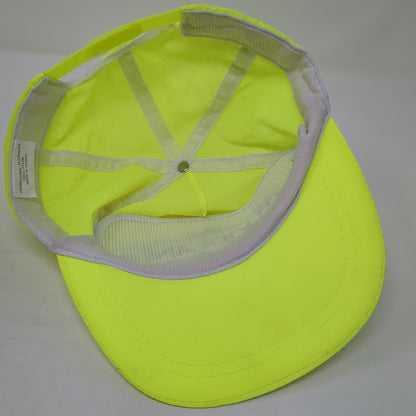 The Woodlands Snapback Hat Green One Size Adjustable Lightweight Nylon
