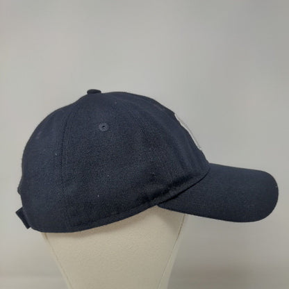 New Era Men's Strapback Hat Blue 9Forty New York Yankees Embroidered Logo
