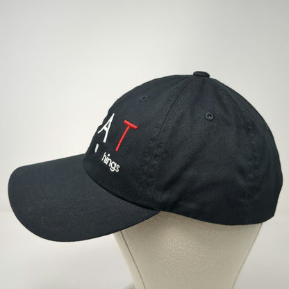 Yupoong God Over All Things GOAT Black Baseball Cap Hat One Size Adjustable
