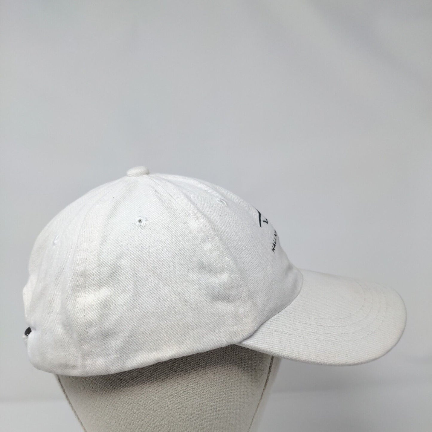 Hallmark Motors LLC Slideback Hat White One Size Adjustable 6 Panel