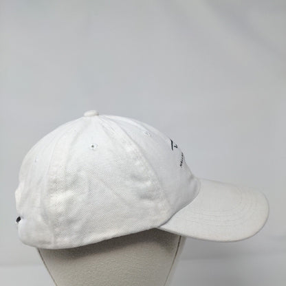 Hallmark Motors LLC Slideback Hat White One Size Adjustable 6 Panel