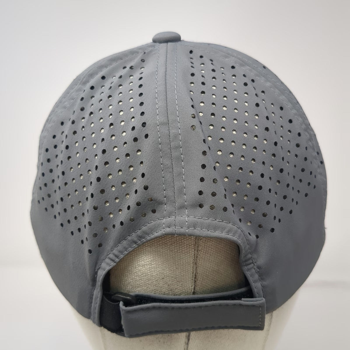 Branded Bills Baseball Cap Gray One Size Staccato 2011 Rubber Logo Slideback Hat