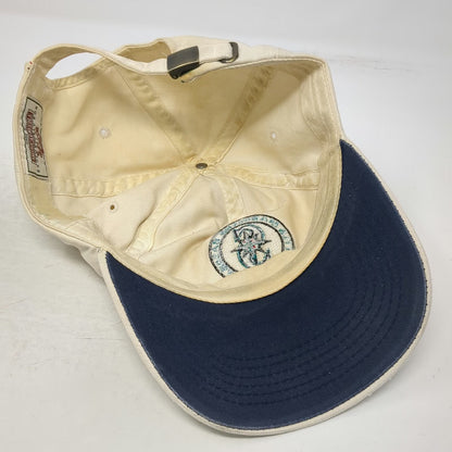 American Needle Seattle Mariners MLB Baseball Cap Beige One Size Slideback Hat