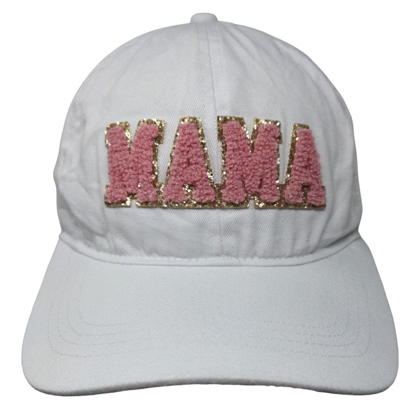 MAMA Slideback Hat White OSFM Adjustable David And Young W/Tags