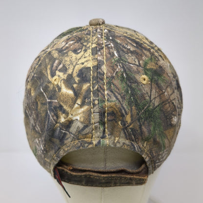Cutting Edge Carpet Strapback Hat Camouflage One Size Adjustable Port Authority