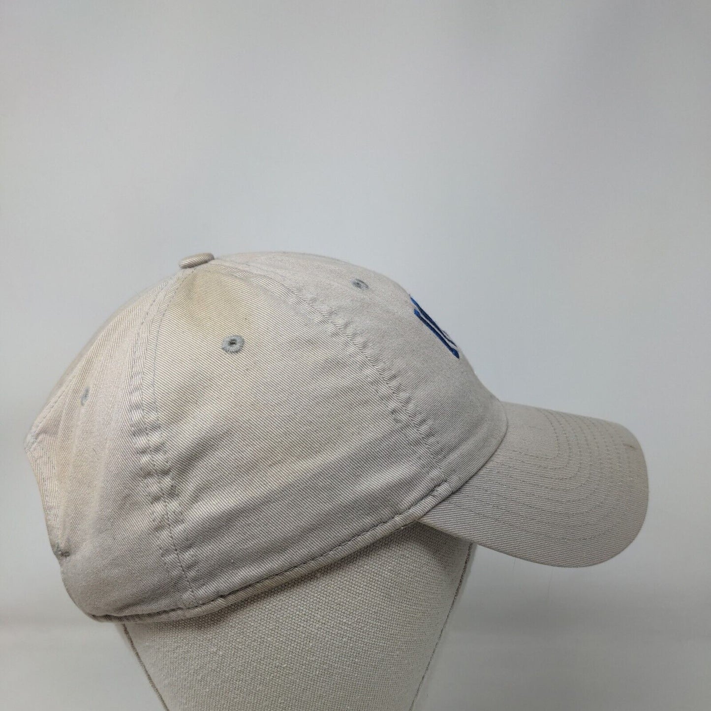 IPFW Indiana Purdue Ft Wayne Nike S1ze Slideback Hat Tan OSFM Embroidered Logo