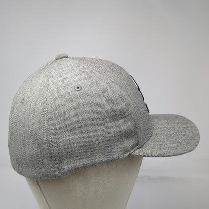 Branded Bills Baseball Cap Gray M Idaho Milk Products Patch Flexfit Fitted Hat