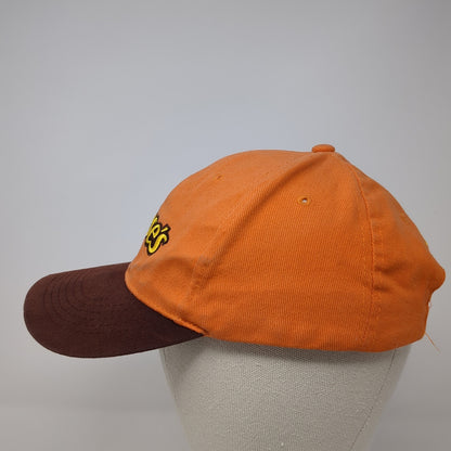 Reese's Slideback Hat Orange One Size Adjustable Embroidered Colorblock