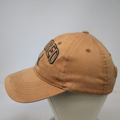 Eagle Crest US Air Force Retired Brown Baseball Cap One Size Hat Strapback