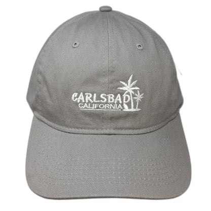 Legendary Baseball Cap Gray One Size Carlsbad California Palm Trees Cotton Hat