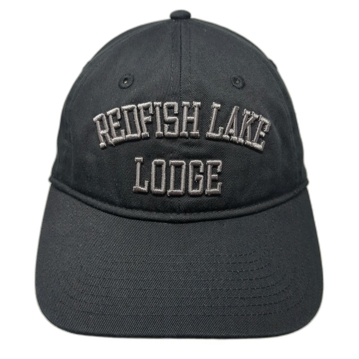 Gear For Sports Redfish Lake Lodge Hat Black One Size Baseball Cap Slideback