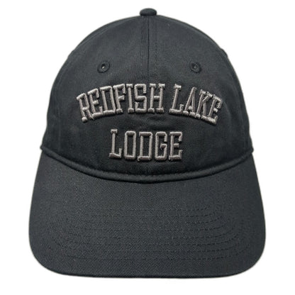 Gear For Sports Redfish Lake Lodge Hat Black One Size Baseball Cap Slideback
