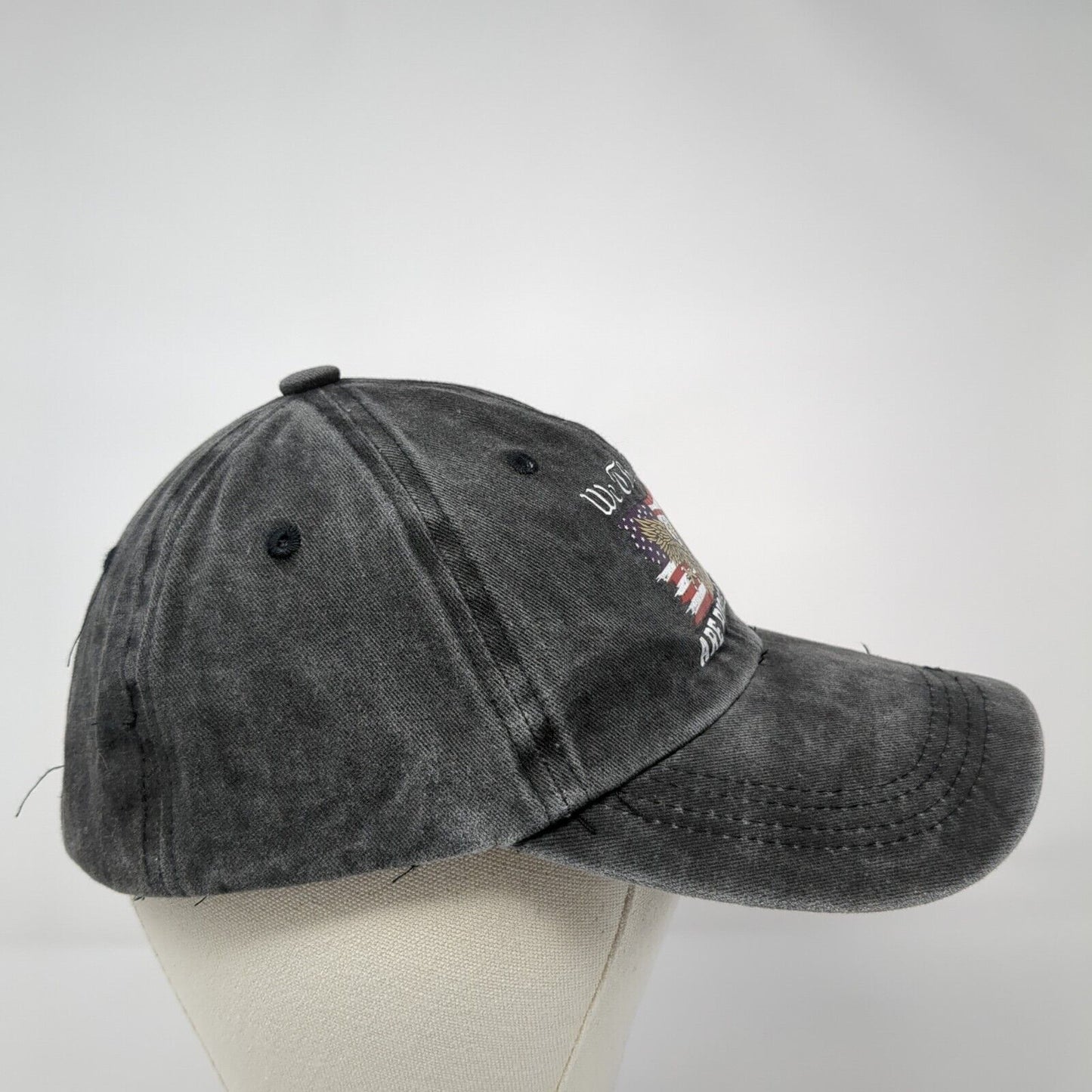 We The People Are Pissed Off Slideback Hat Gray One Size USA Flag