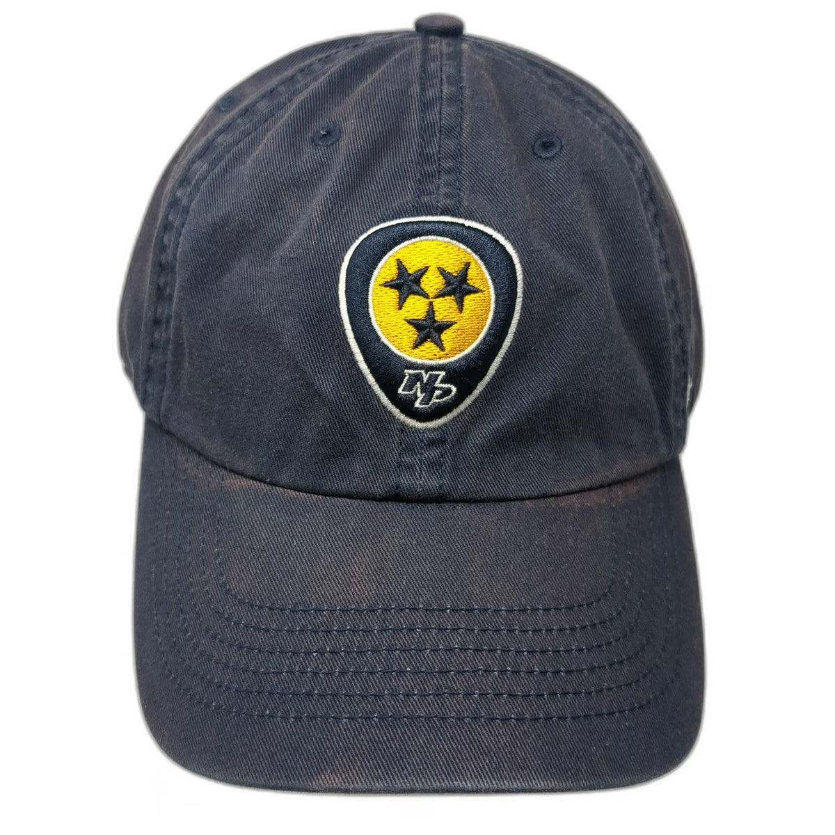 '47 NHL Nashville Predators Baseball Cap Blue XL Tennessee Guitar Pick Hat