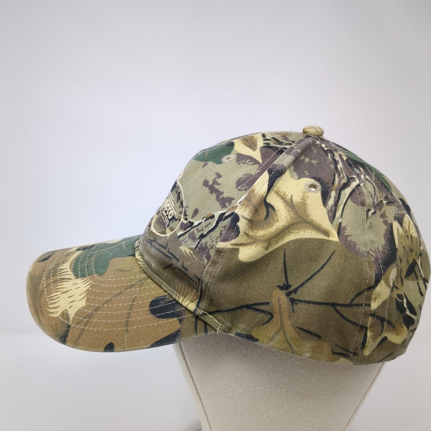 Pipe Co Strapback Hat Camouflage One Size Adjustable Embroidered 6 Panel Otto