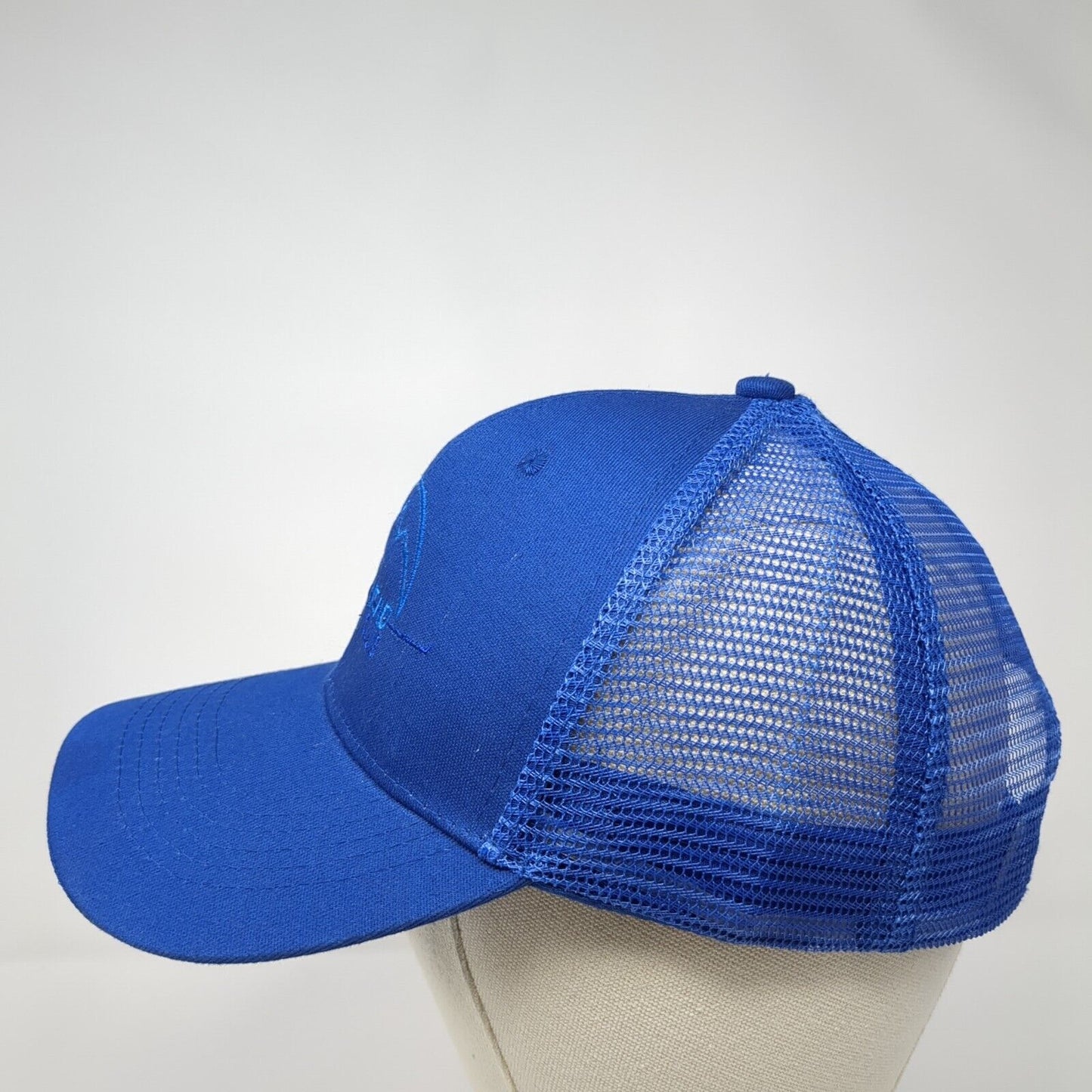 Aero Head Soaring Club Snapback Mesh Back Trucker Hat Blue One Size