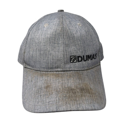 Dumas Slideback Hat Gray One Size Adjustable Embroidered Fits Midway