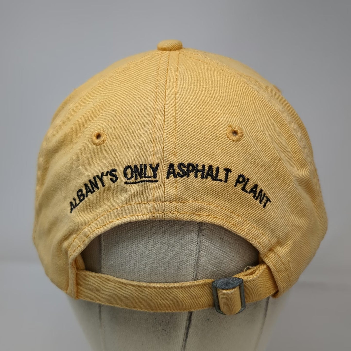 Albany Asphalt Aggregates Corp NY 2012 Flag Yellow One Size Baseball Cap Hat