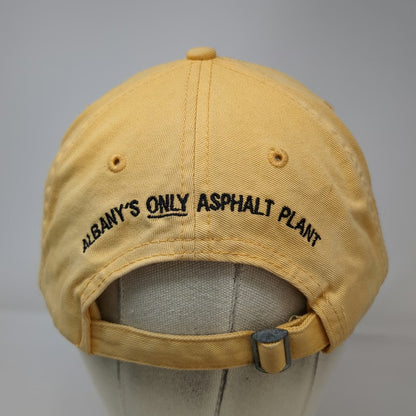Albany Asphalt Aggregates Corp NY 2012 Flag Yellow One Size Baseball Cap Hat