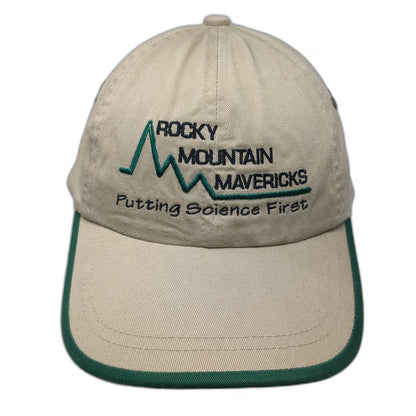 Sportsman Baseball Cap Brown OSFM Rocky Mountain Mavericks Science Cotton Hat