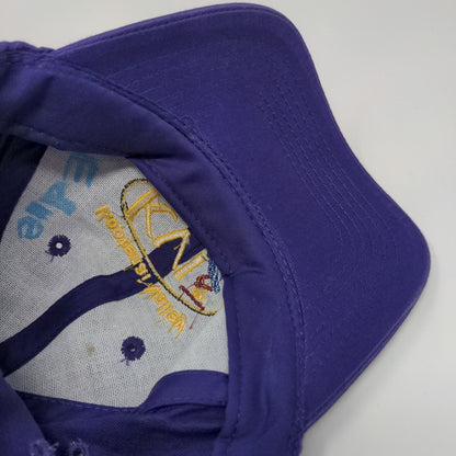 Kootenai Valley Inflatables Strapback Hat Purple Youth Embroidered
