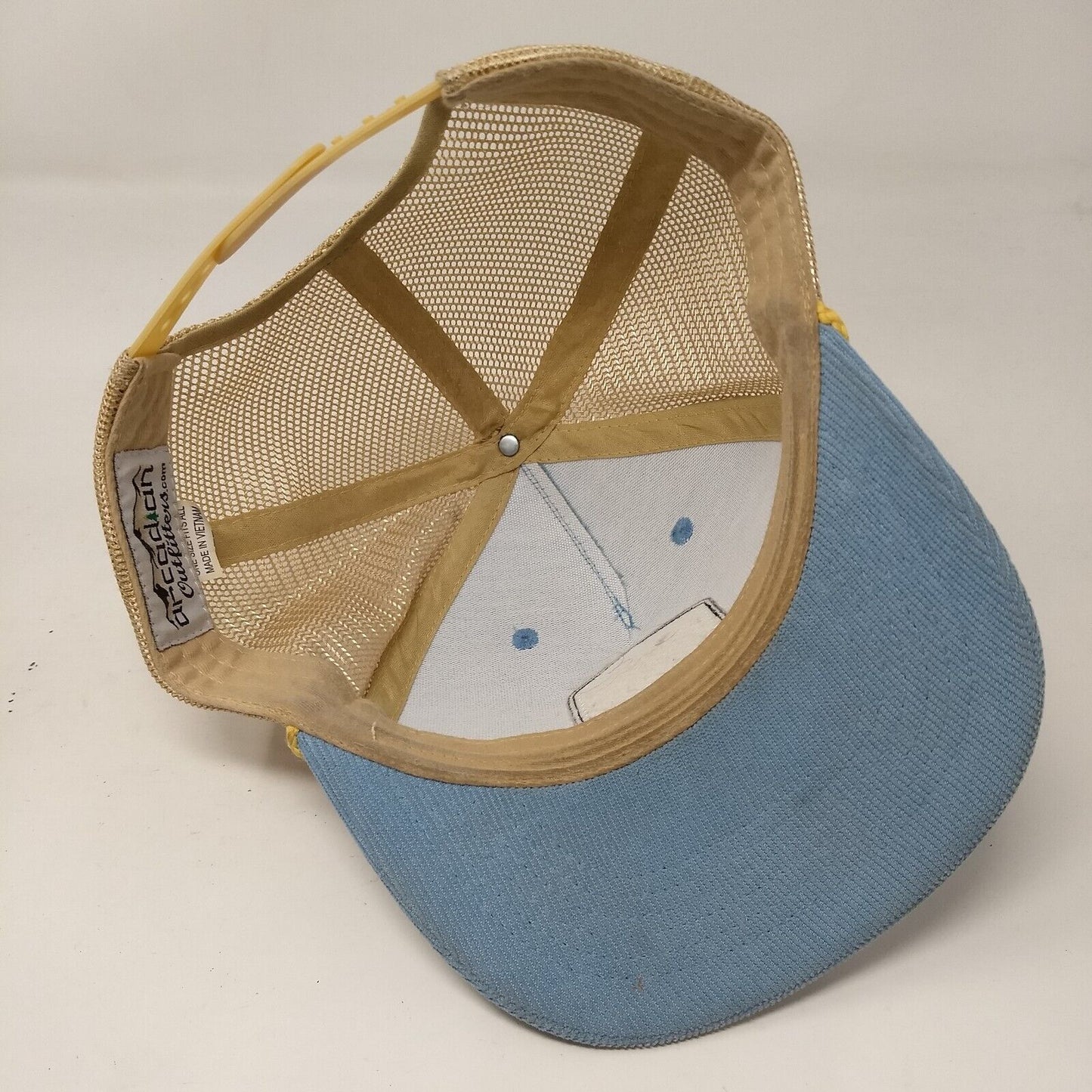 Whatever Floats Your Boat Snapback Rope Trucker Hat Multi OSFA Mesh Back