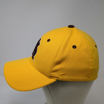Zephyr Arizona State Sun Devils NCAA Yellow S Hat Sparky Brown Underbrim Fitted