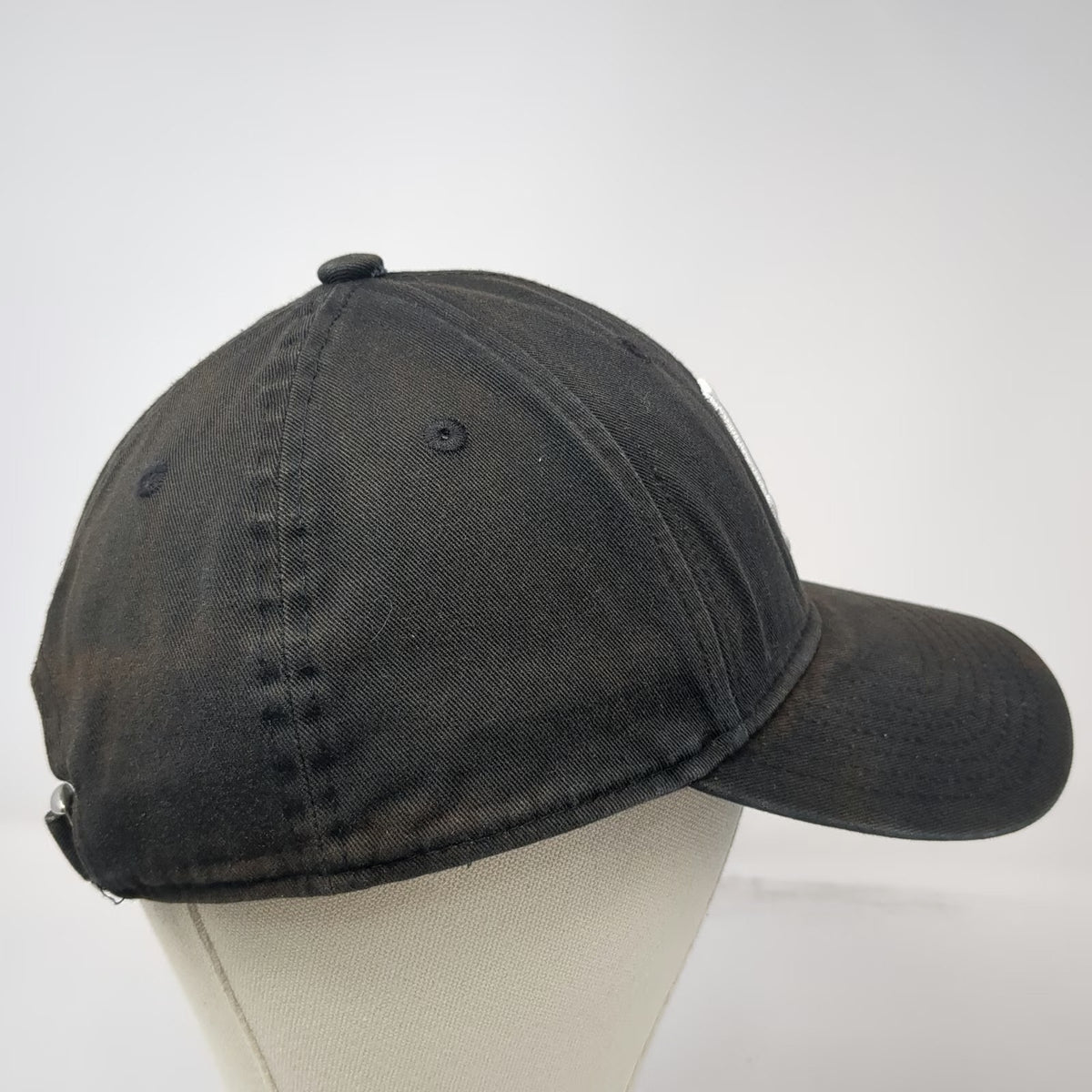 New Era MLB Los Angeles Dodgers Baseball Cap Black One Size Slideback 9FORTY Hat