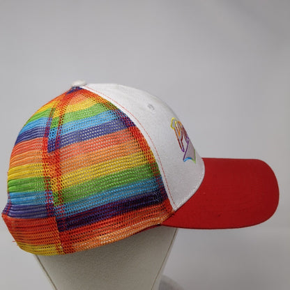 Team Pride Snapback Trucker Hat Multicolor OS Adjustable Mesh Back Spencer's