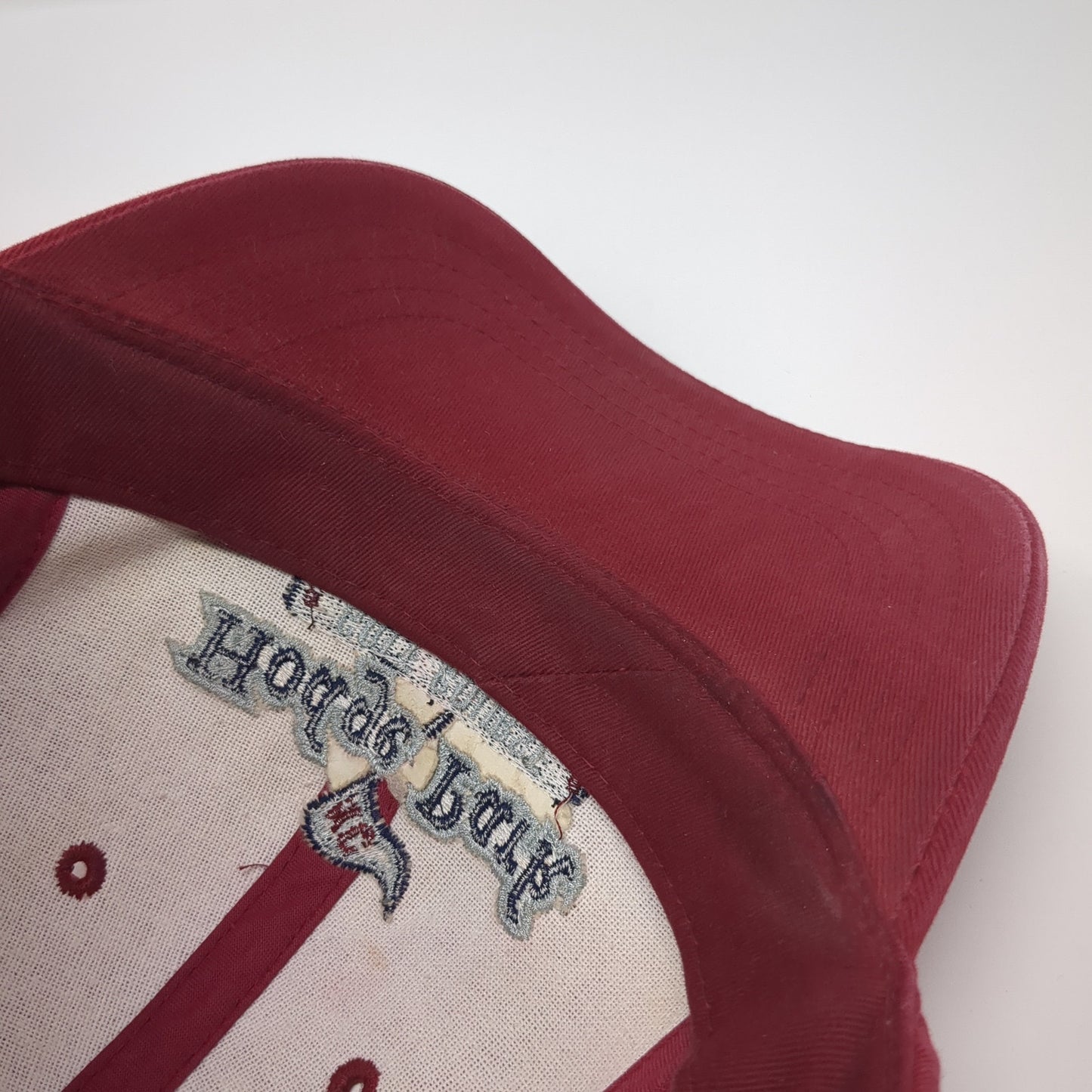 Hodge Park Golf Course Slideback Hat Red One Size American Dry Goods