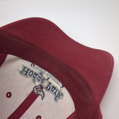 Hodge Park Golf Course Slideback Hat Red One Size American Dry Goods