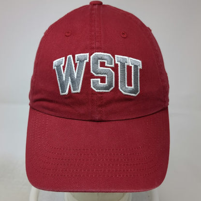 Washington State Cougars WSU NCAA Top of the World Red Cap One Size Slideback