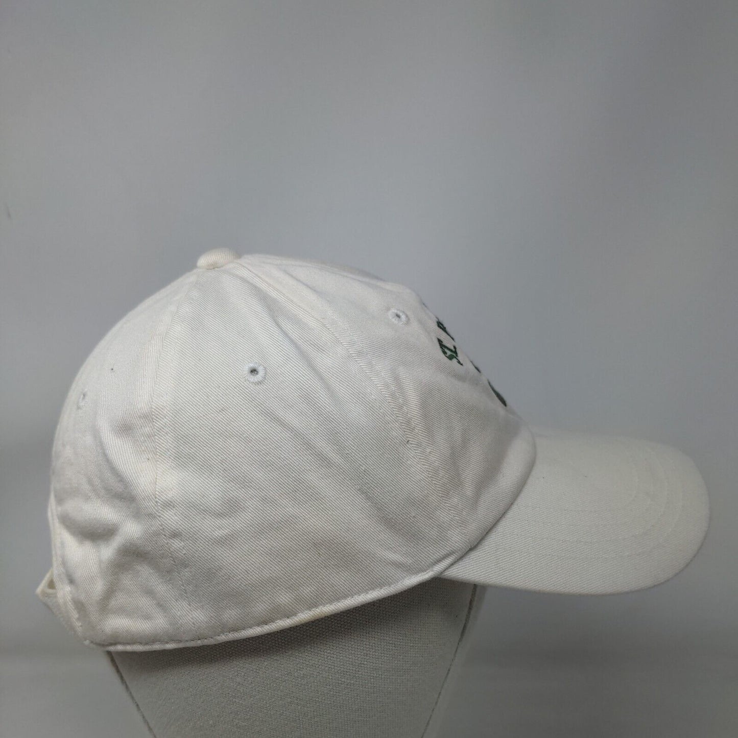 St. Patricks Day 2004 Strapback Hat Cream S-M Adjustable Embroidered Old Navy