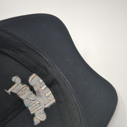 Jesus Girl Slideback Hat Black One Size Adjustable Embroidered Cross