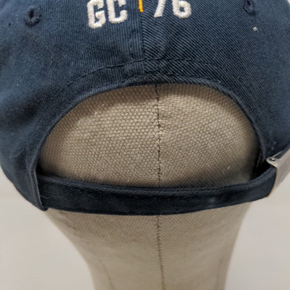 Muirfield Village Golf Club Men's Slideback Hat Blue Memorial Tournament Logo