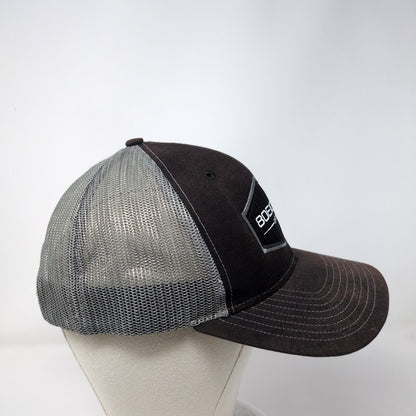 80Eighty Snapback Mesh Back Trucker Hat Black One Size Richardson