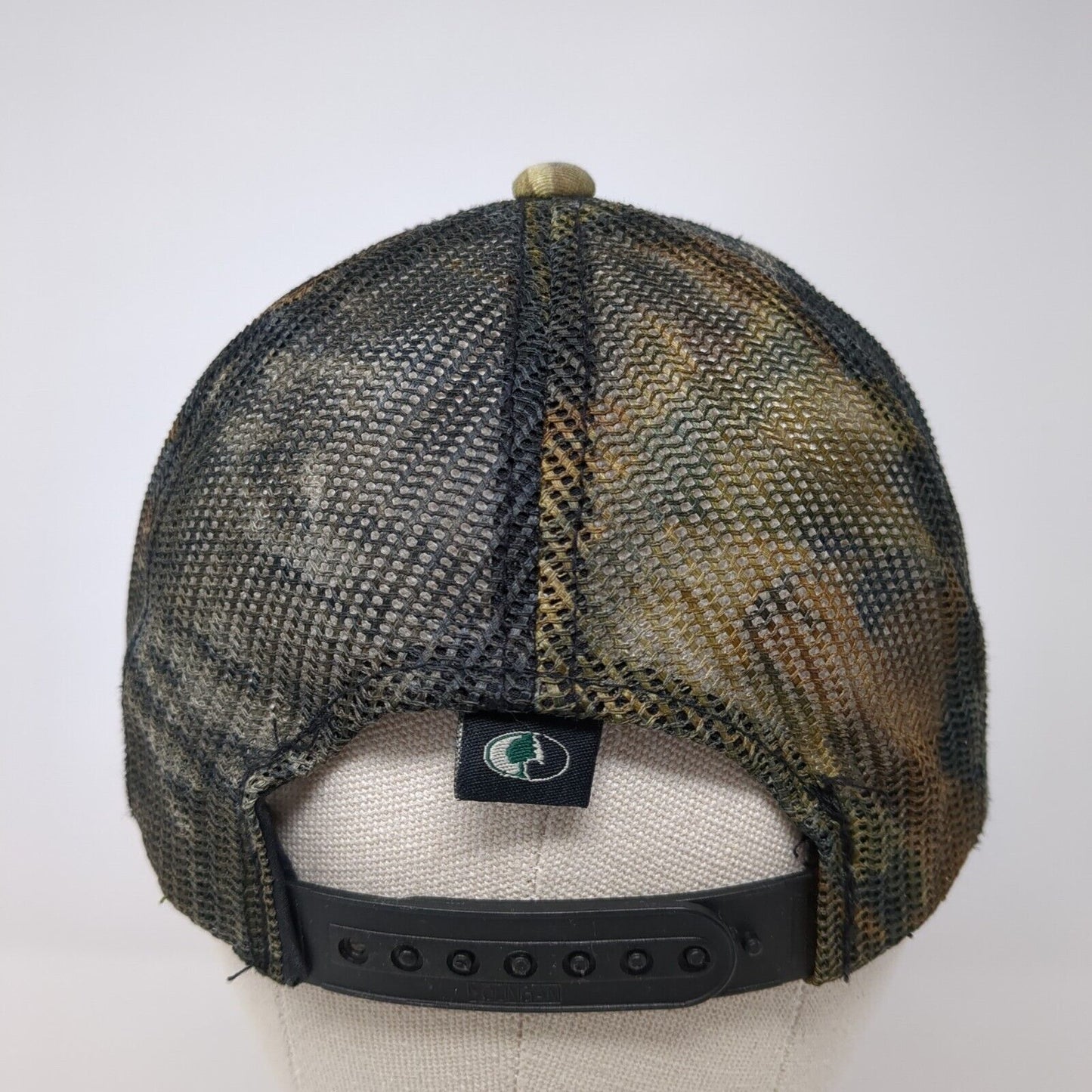 Farm Credit Snapback Trucker Hat Multi One Size Mesh Back Mossy Oak