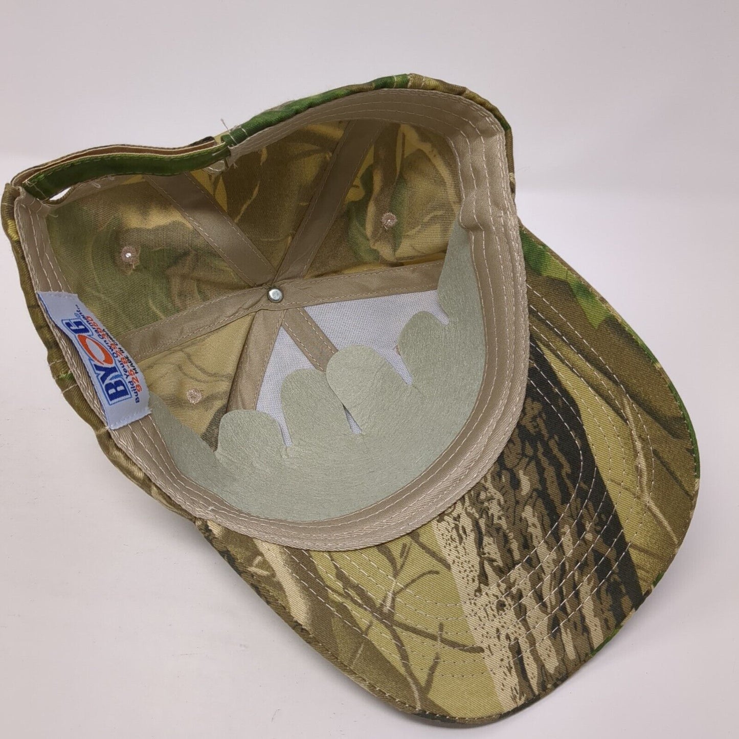 INX... Strapback Hat Camouflage One Size Adjustable Embroidered 6 Panel BYOG