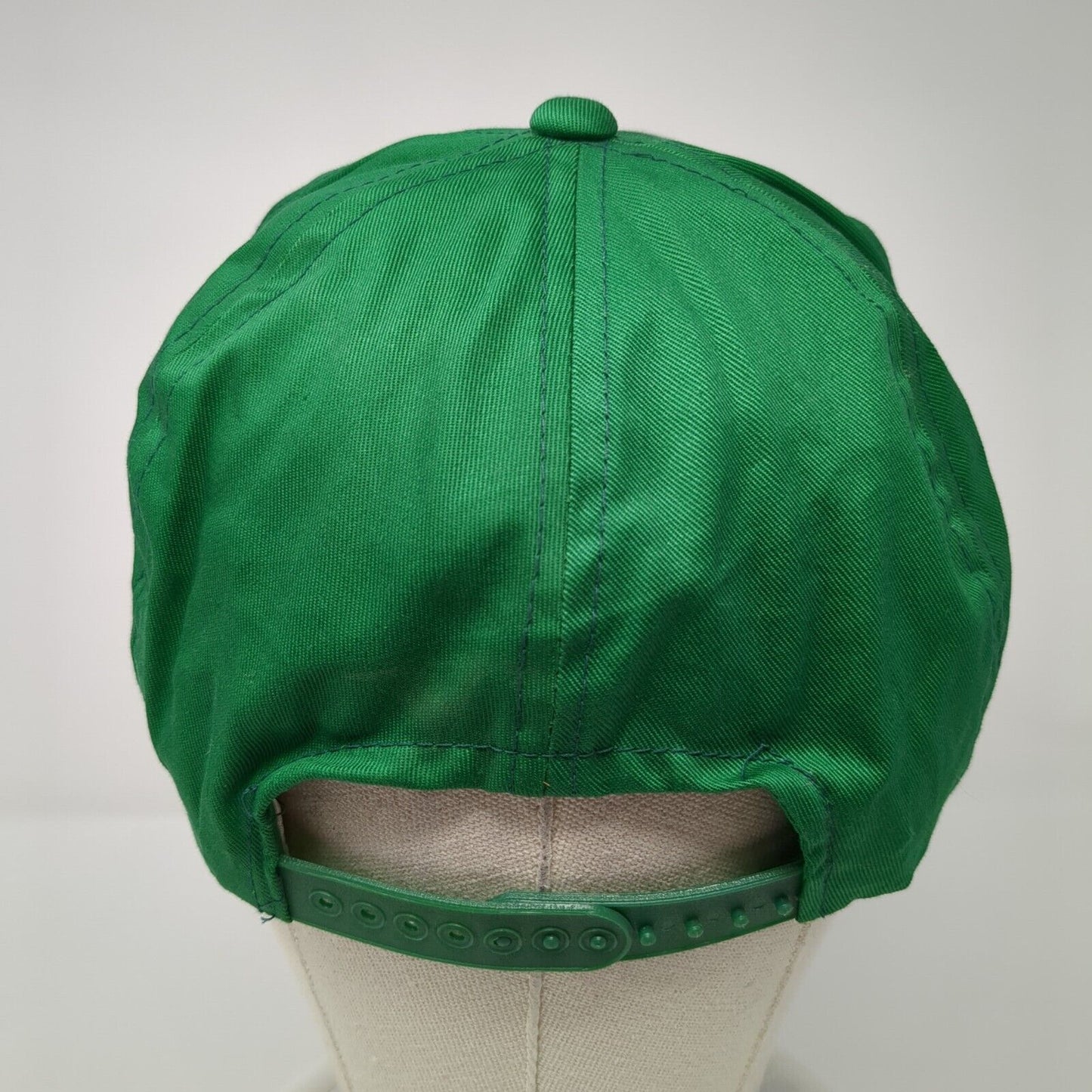 Wrag Time Transportation Express Truck & Air Freight Snapback Hat Green OS Rope