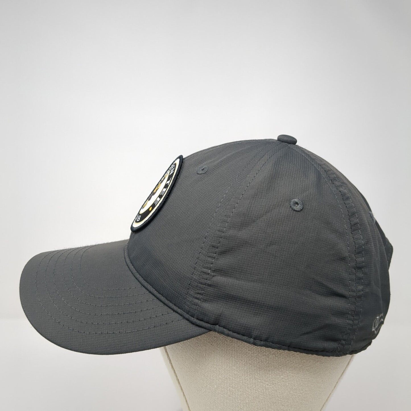 Golden Tee Club Strapback Hat Gray One Size Adjustable Outdoor Cap