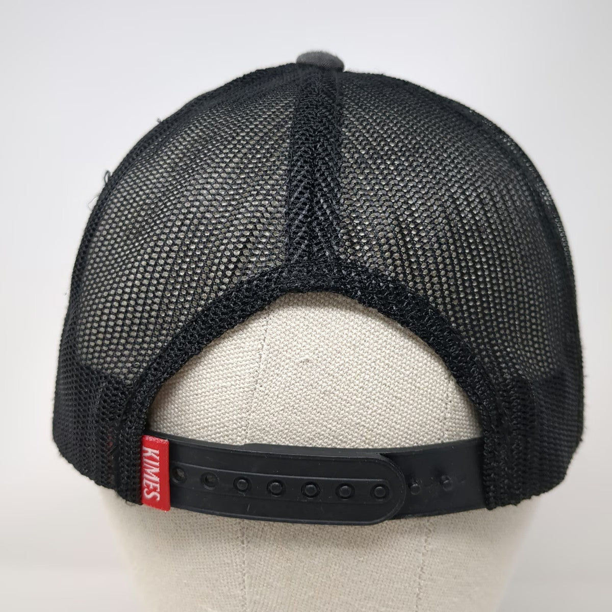 Kimes Ranch Trucker Hat Black One Size Mesh Back Snapback Scottsdale Flat Brim