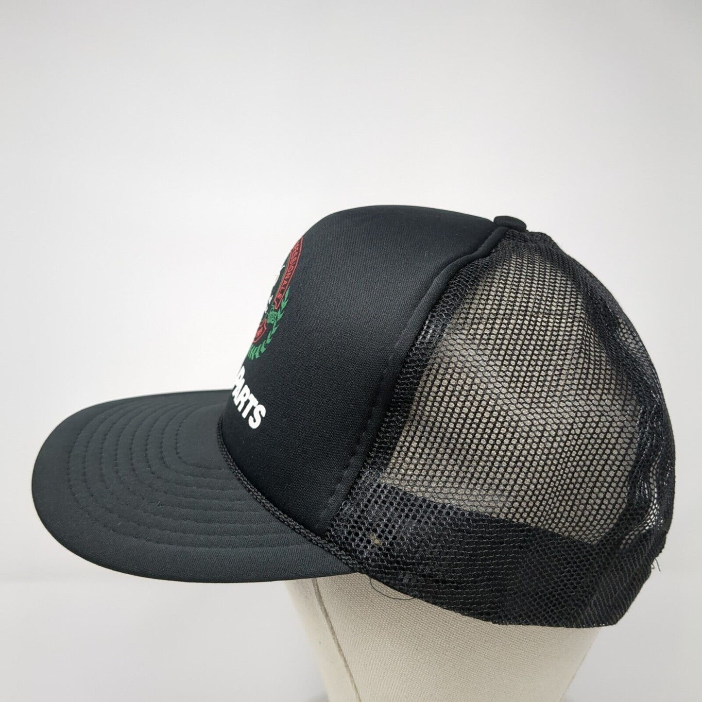 Auto Tire And Parts Snapback Rope Trucker Hat Black One Size Adjustable