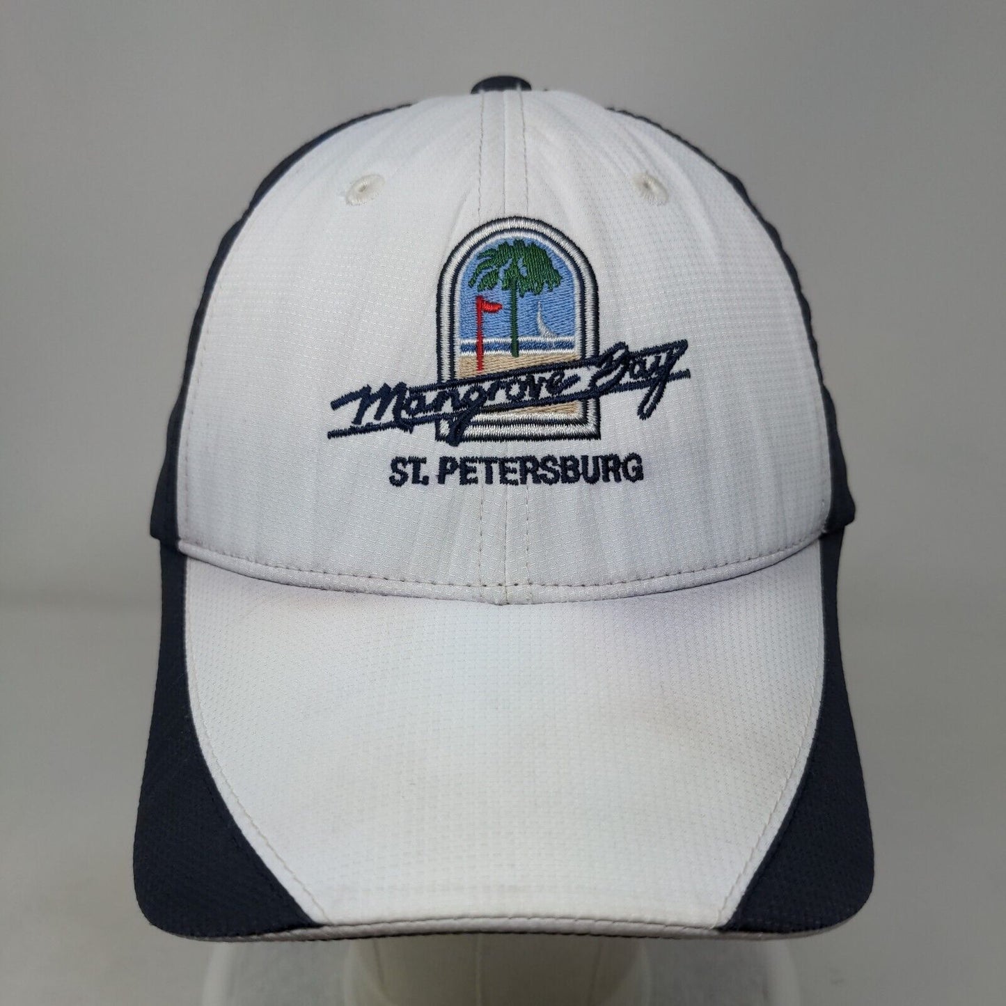Mangrove Bay St. Petersburg Strapback Hat Multi One Size Embroidered