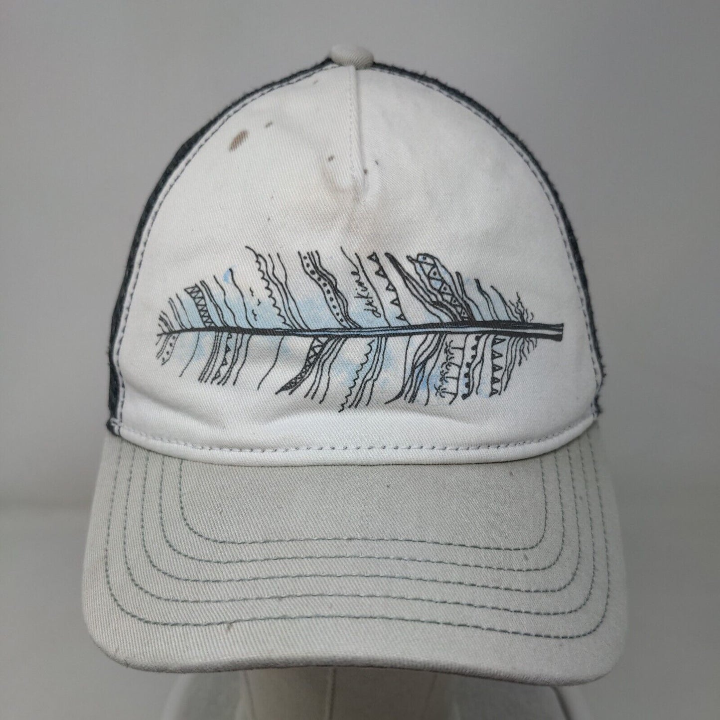 Feather Snapback Mesh Back Trucker Hat Multi One Size Colorblock Dakine
