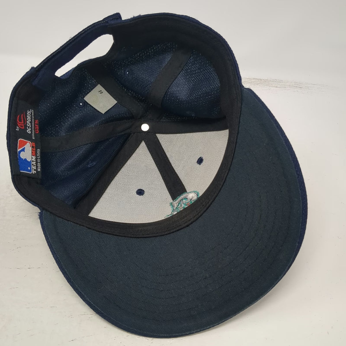 Seattle Mariners MLB OC Sports Baseball Cap Blue One Size Adjustable Logo Hat
