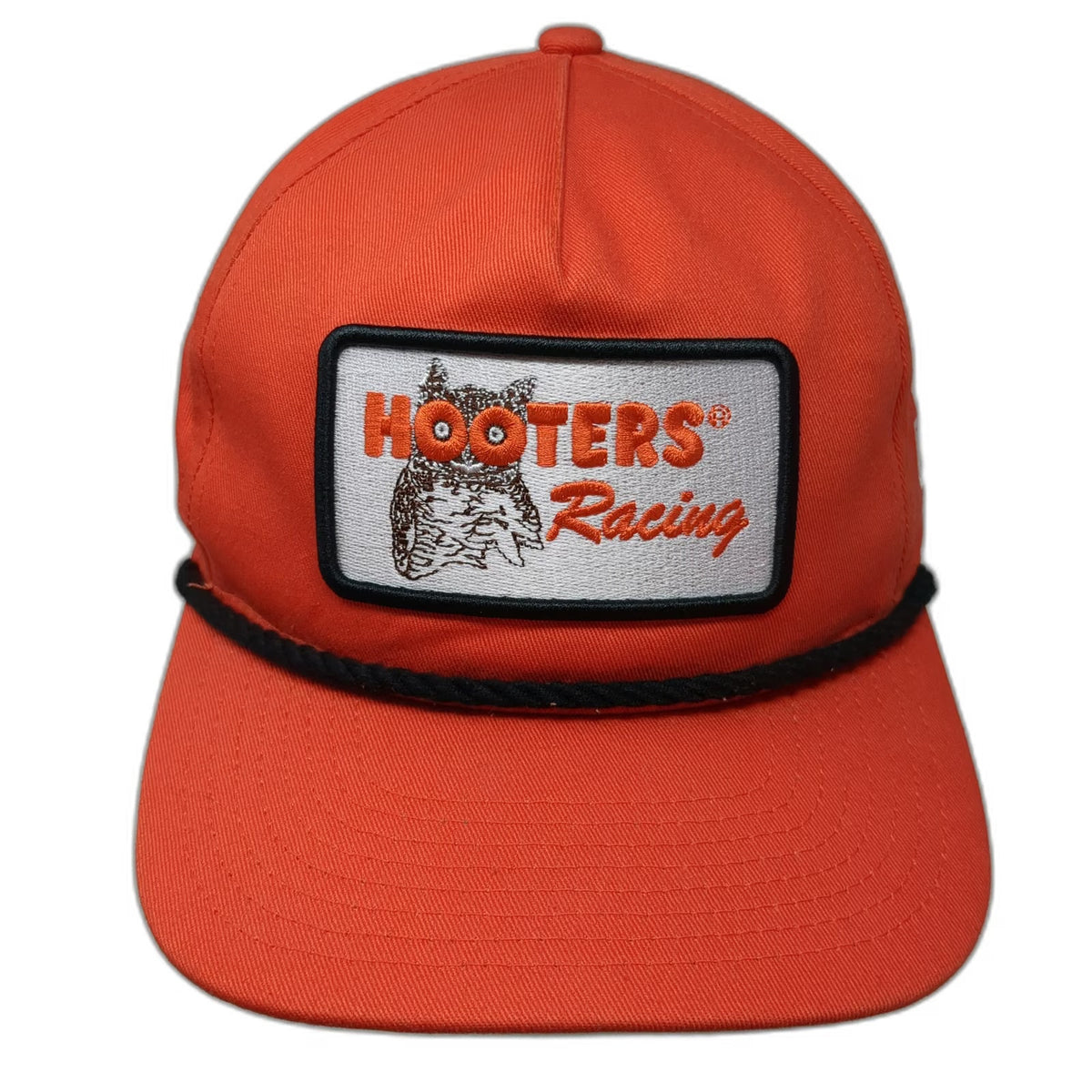 New Era 5 Panel Orange One Size Hooters Racing NASCAR #9 Rope Snapback Green Hat