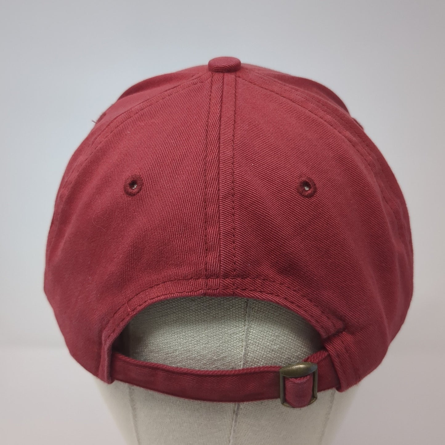 Hodge Park Golf Course Slideback Hat Red One Size American Dry Goods